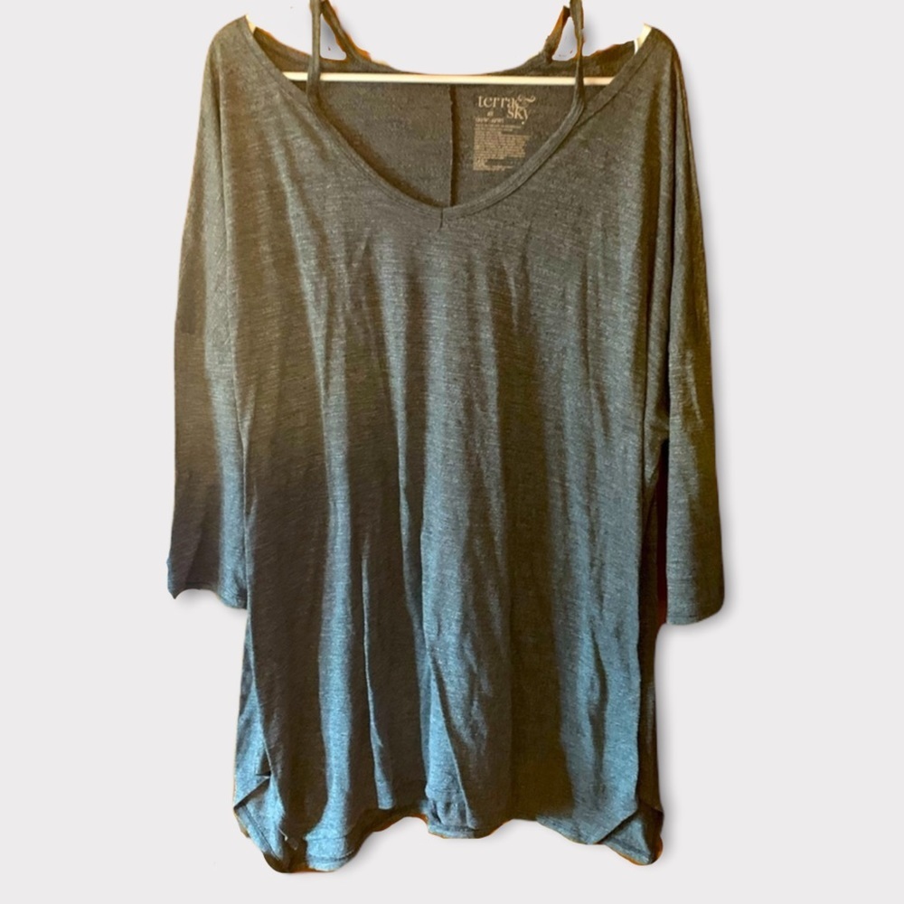 Terra & Sky 3/4 Sleeve top